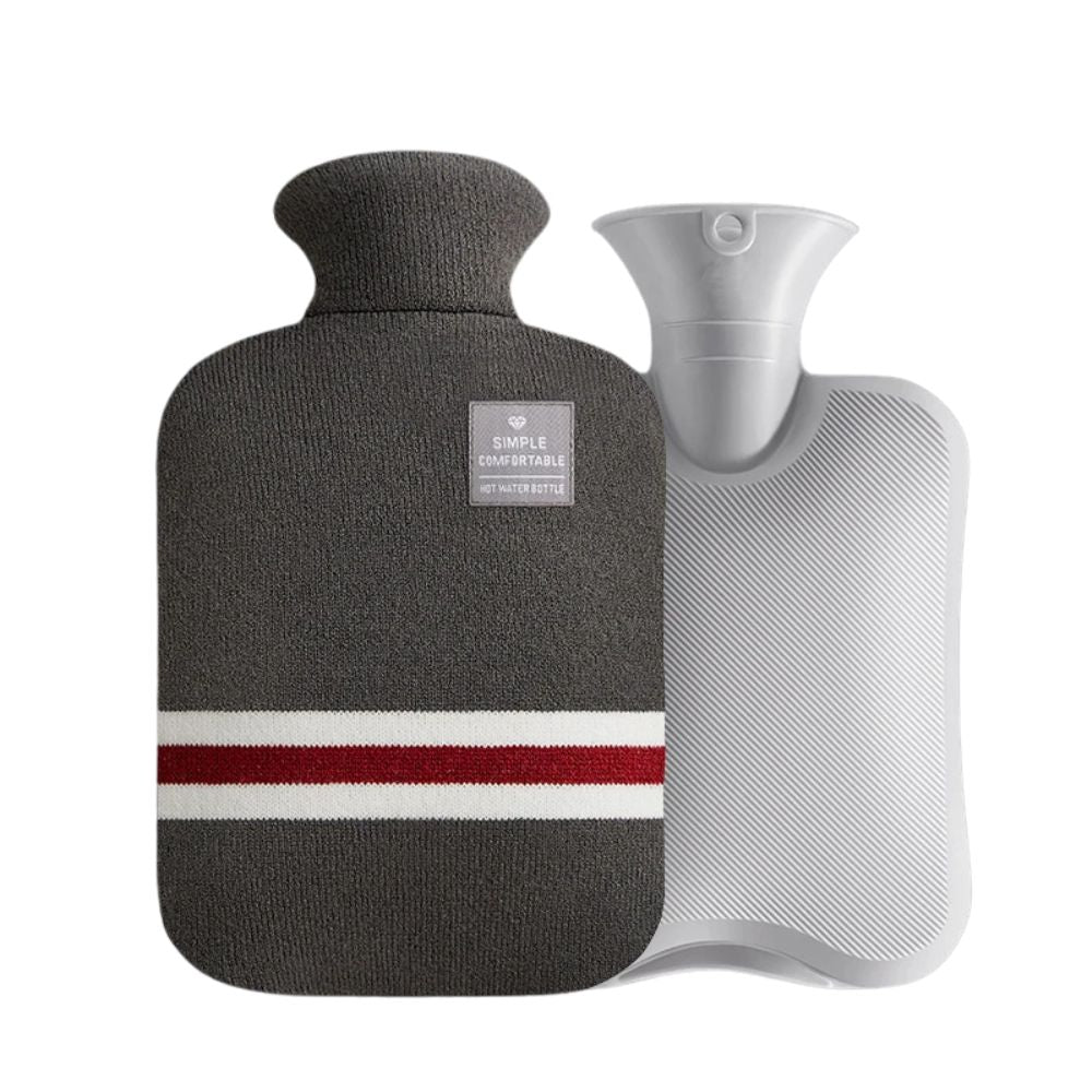 Bouillotte Coupe du Froid à Eau 1L avec sa Housse Exceptionnellement Douce