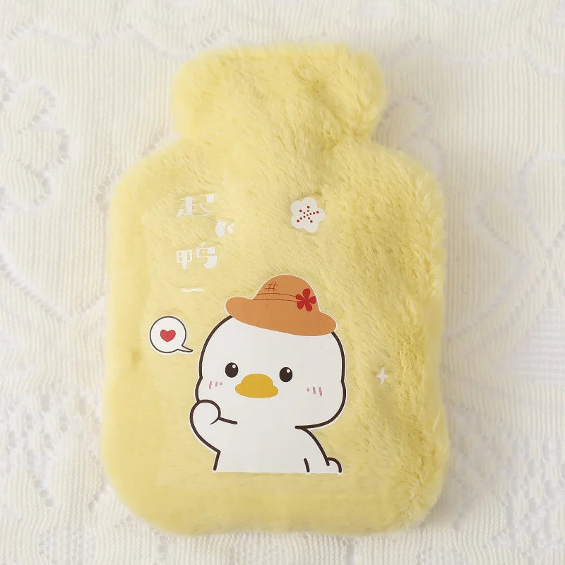 Bouillotte Compacte 250mL à motif Animaux – Votre compagnon chaleur d'Hiver