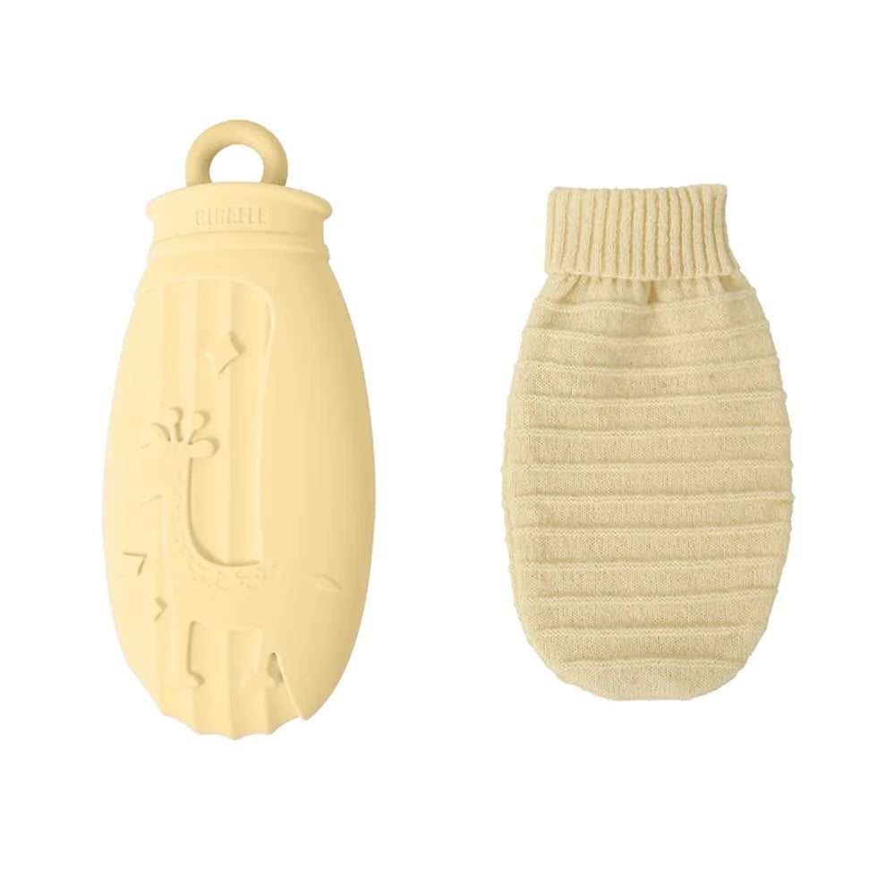 Bouillotte Miniature en Silicone – Un Chauffe-Mains Compact et Convenable pour Vos soirées Fraîches