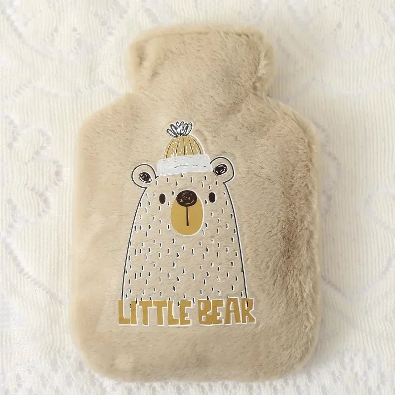 Bouillotte Bébé/Enfant – Housse Peluche Confort & Chaleur