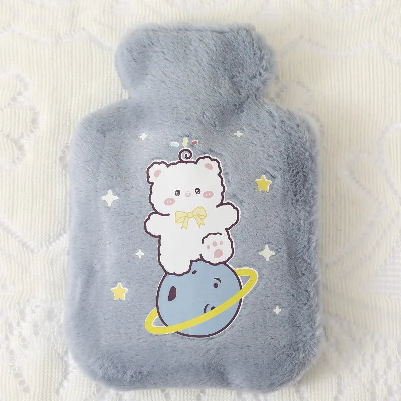 Bouillotte Compacte 250mL à motif Animaux – Votre compagnon chaleur d'Hiver