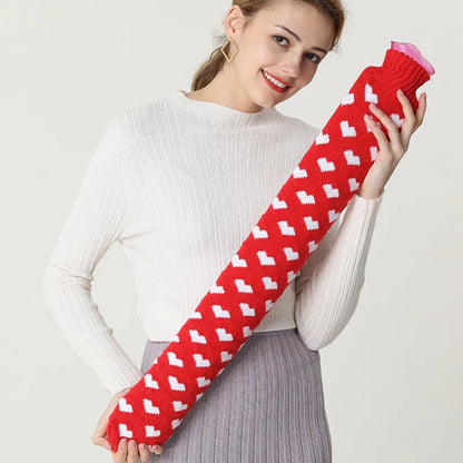 Bouillotte Longue Ultra Douce avec Housse Amovible