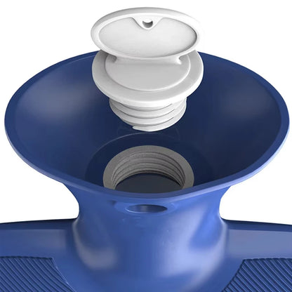 Bouillotte à Eau 1L/2L – Housse Douce, Parfaite pour l’Hiver